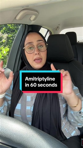 Amitriptyline in 60 seconds 💊 🤕 Originally developed as an antidepressant, amitriptyline is now commonly used at lower doses to treat nerve pain, prevent migraines, and help with certain chronic pain conditions. Because it can cause drowsiness, it’s often taken in the evening around bedtime 😴 📚 Educational purposes only. This is not personal medical advice; always consult your healthcare provider before starting, stopping, or changing any medication. #Amitriptyline #NervePain #MigrainePreven