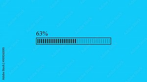 Slow moving loading animation.4k loading animation.