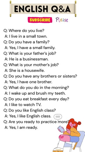 🚀 1 Minute English Q&A Challenge Test Your Speaking! #shorts #learnenglish