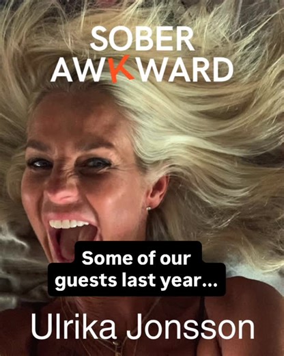 Hamish Adams-Cairns / Victoria Vanstone on Instagram: "Yes, we really do get the best guests. We still can’t quite believe it ourselves. But that’s kind of the point of Sober Awkward. We tell it how it actually is and we tell the full sobriety stories. Not all of them involve rock bottom moments, but every single one reflects how many of us feel and what’s really going on socially with booze right now. Us ex- party animals have good stories! Drinking culture is changing, the conversations are ch