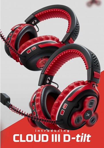 HyperX Cloud III D-Tilt: Modular Earcups for Gaming