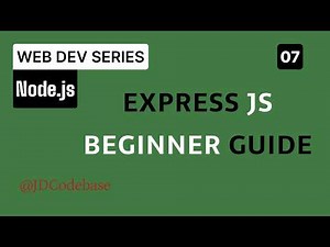 Express.js Tutorial for Beginners | Introduction to Express.js | Create Your First Express Server