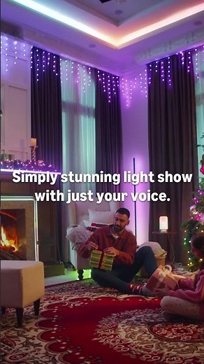 "Alexa, turn on Govee Christmas Lights!" 💡