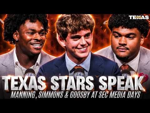 Manning, Simmons & Goosby Take the Stage at SEC Media Days