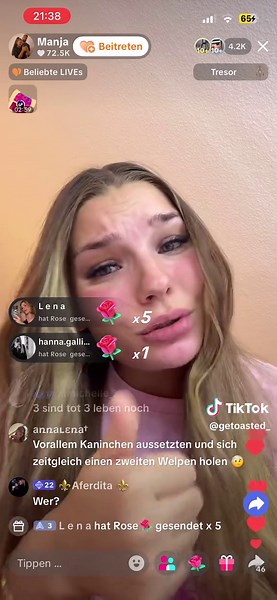 Manjas Sorgen um die ausgesetzten Kaninchen