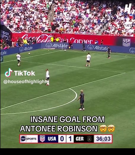 Antonee Robinson Incredible Strike vs Germany — USA vs Germany Goal