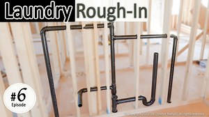 13 reactions | Plumbing Rough In – Laundry Plumbing (EP6) - The...