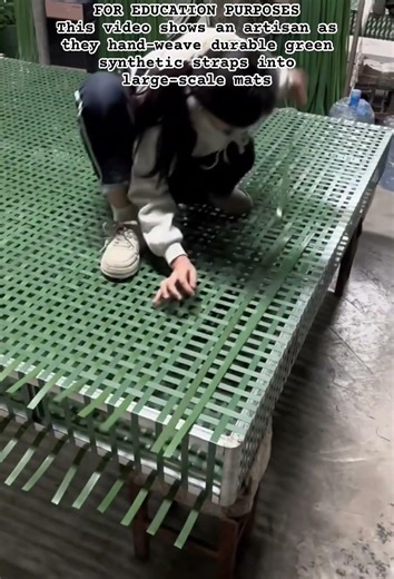 Industrial Craftsmanship #shorts #IndustrialCraft #HandWoven #Manufacturing #Satisfying #Workmanship