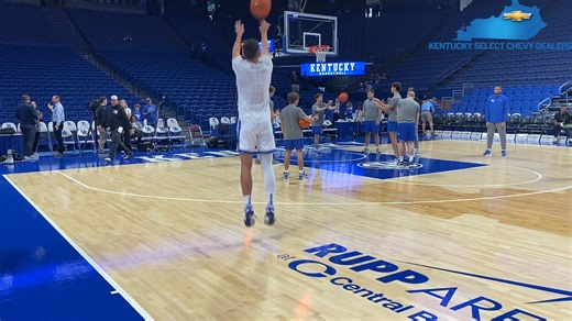 First on the Floor for Kentucky Men's Basketball. Presented by KY Select Chevy Dealers. | Kentucky Wildcats