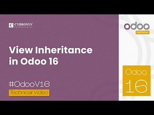 View Inheritance in Odoo 16 | Inheritance in Odoo 16 | Odoo 16 Development Tutorials