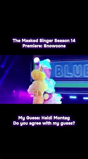 Snowcone Revealed in The Masked Singer Season 14