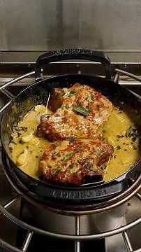 The Grill Dads Smoked Pork Chops with Prosciutto Sage Pan Sauce | Bear Mountain BBQ