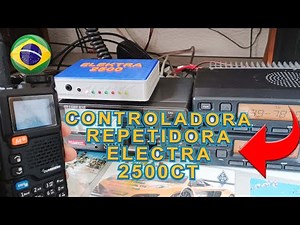 CONTROLADORA DE REPETIDORA ELEKTRA 2500CT - DUPLEXADOR UHF - KENWOOD TK840 UHF - DEMONSTRAÇÃO