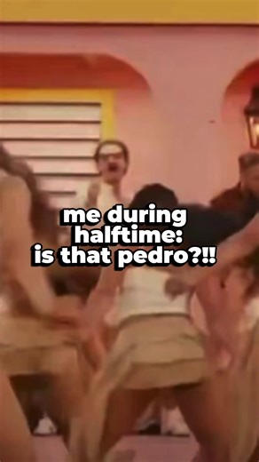 The scream I scrumpt! And then I couldn’t let it go until I confirmed it was him online. Other celebrities like Jessica Alba and Cardi B was there but I was eyes on Bad Bunnt and Pedro the whole time 😂🙈🤩😍 What an amazing halftime show!! #pedropascal @Bad Bunny #badbunny #halftime #takemeaway #halftimeshow