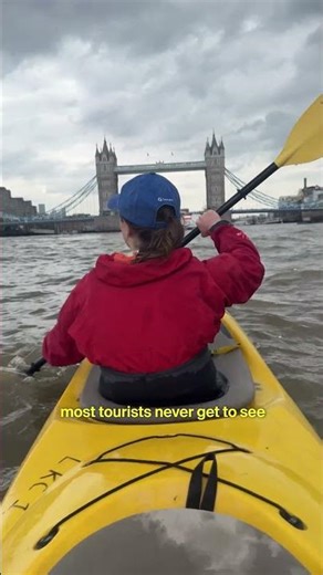 Did you know you can take a guided kayak tour down the River Thames?