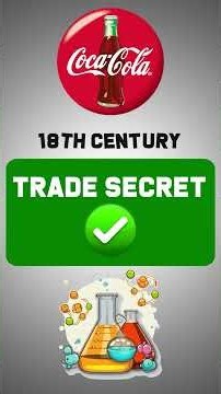 Why Coca-Cola Never Patented Its Formula? (Trade Secrets Explained)