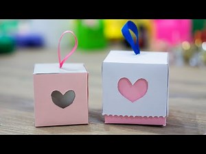 DIY Paper Gift Box | How to make Gift Box ? Easy Paper Crafts Idea