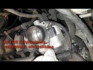 EGR valve cleaning,Vw Bora/jetta 2004,1,6-16V BCB, EGR szeleptisztítás,Vw Bora