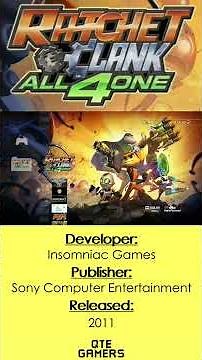 PS3 XMB - Ratchet & Clank: All 4 One DEMO (Unique Intro Version)