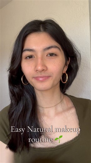 Easy natural makeup routine for beginners or if you don’t feel like wearing a lot of makeup!