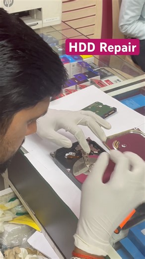 HDD Repair & Data Recovery | Fix Clicking Noise in Hard Drive 💻 #shorts