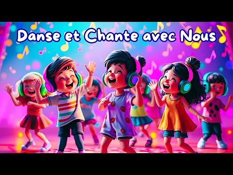 Danse et Chante avec Nous 🎵 | Chanson Enfant Joyeuse et Dynamique