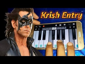 Krish Entry Theme Song Piano tutorial | Krish 3 Piano tutorial