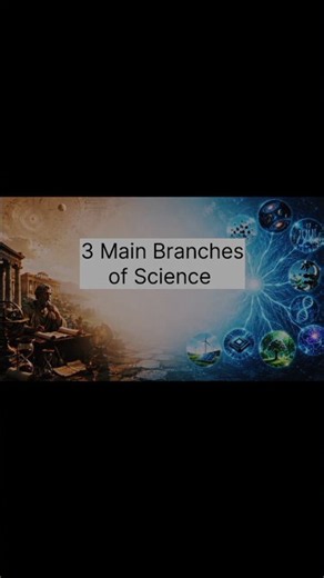 Branches of Science #sciencefacts #facts