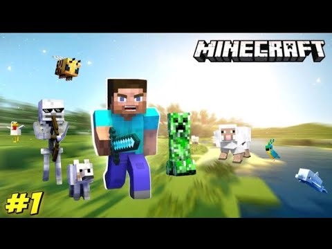 Minecraft PE survival series in pocket edition ☠️💀