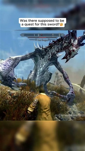 Was there supposed to be a quest for this sword?