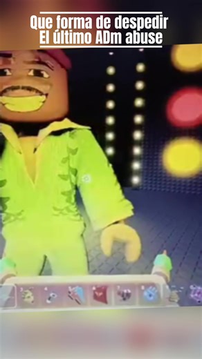 La mejor forma de despedir un juego #roblox #contenido