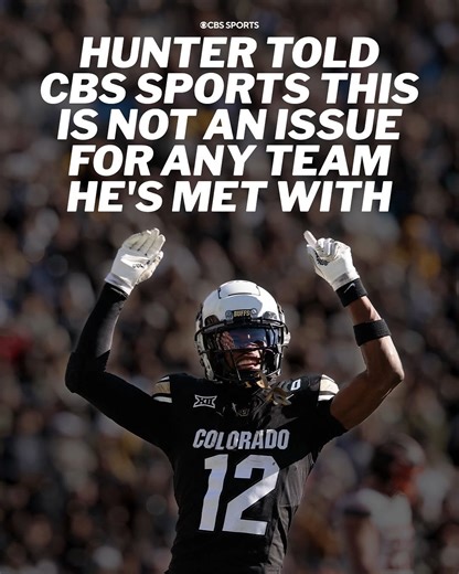 Hunter is set on playing both sides of the ball in the NFL 👀 | NFL on CBS