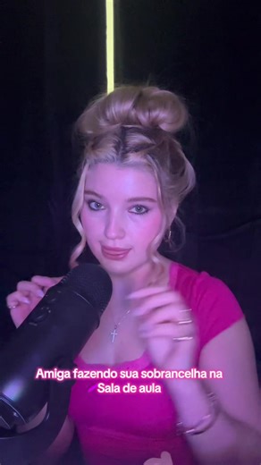 ASMR Roleplay: Eyebrow Shaping in the Classroom