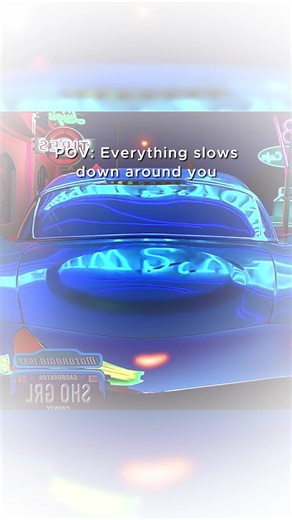 POV: Everything slows down around you