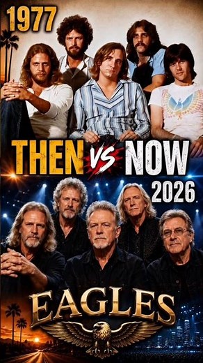 Eagles Then and Now 😳 1977 vs 2026