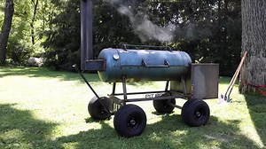 How to Build A SMOKER From An Old Compressor