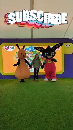 Bing and Flop CBeebies Land 2024 at Alton Towers Resort