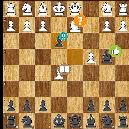 Defeating queens gambit with 2 brilliant move