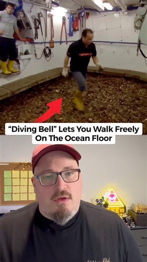 Diving bells Let you walk free under the ocean. | Jake vs the state