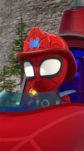 Spidey and Ghost-Spider team up to stop Rhino 🦏💪 | Meet Spidey and his Amazing Friends | Disney Jr.