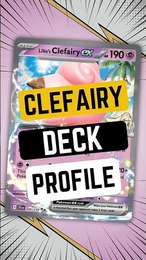 🔮 This Update Makes Lillie's Clefairy box A Real Contender! 🔮 #megaevolution #deckprofile