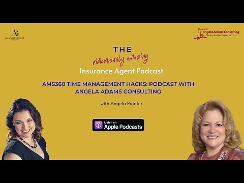 AMS360 Time Management Hacks: Podcast with Angela Adams Consulting