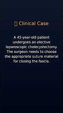 🩺 Intraoperative Principles: Suture Materials & Wound Closure