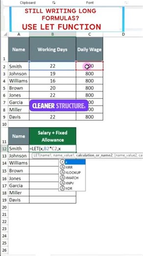 Stop Writing Long Excel Formulas | Use LET Instead!
