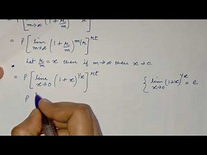 Continuous Compounding / Mathematics of Finance / Business Mathematics