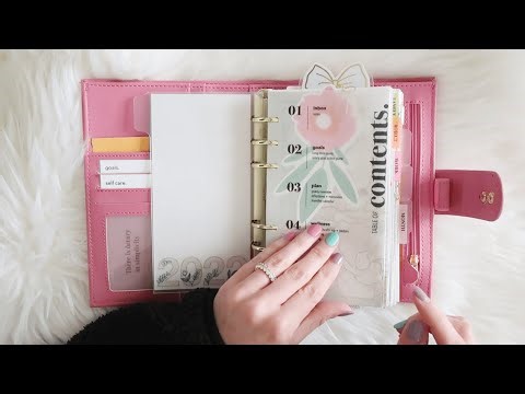 spring 2022 planner set up 🌸 personal printpression planner flip through