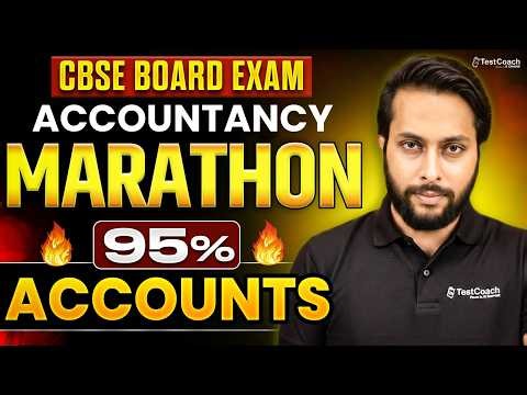 Class 12 Accountancy Marathon | Accountancy Final Revision 2026 | CBSE Board Exam 2026