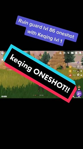 Powerful Keqing One Shot Build in Genshin Impact