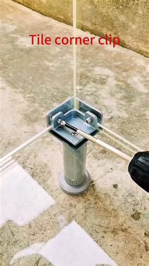 Hardware tool accessories Tile corner clip