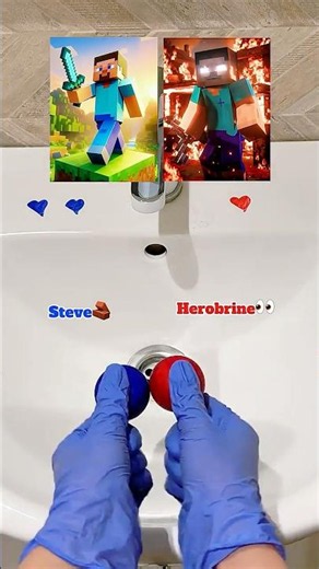 ⚒️ Steve vs 👁️ Herobrine — The Ultimate Minecraft Battle!